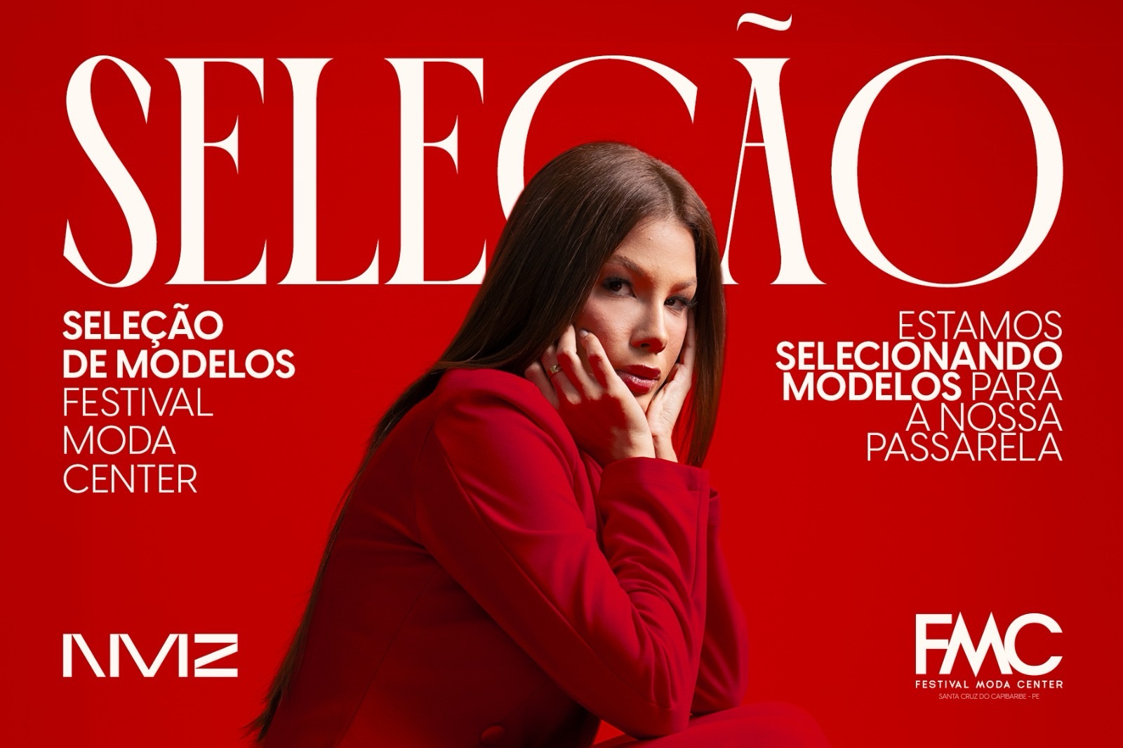 Seleção de modelos para desfilar na passarela do Festival Moda Center está aberta