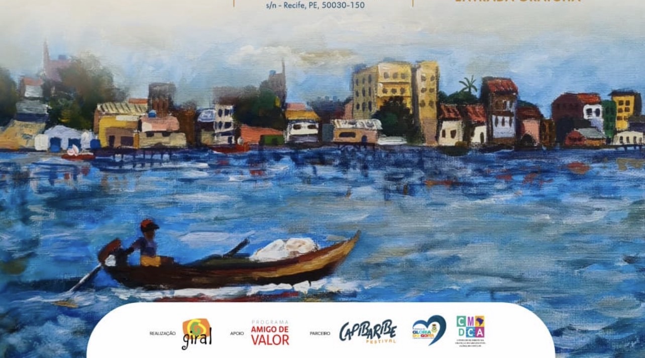 Jovens de Glória do Goitá transformam o Capibaribe em arte em exposição no Recife