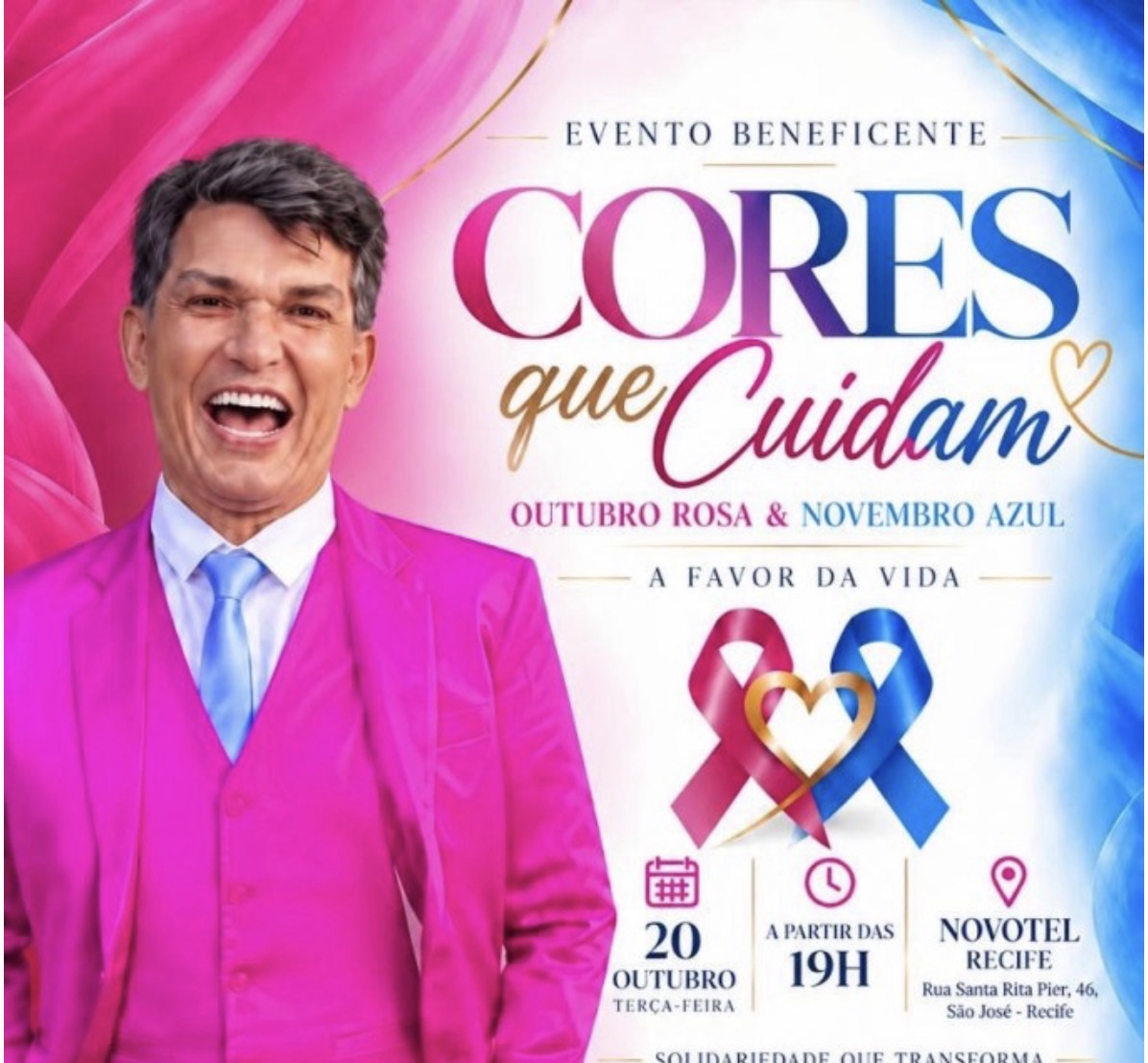 Cores que Cuidam transforma solidariedade em esperança na luta contra o câncer